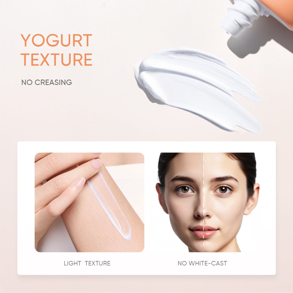 GMEELAN Gluta Whitening Lazy Cream Skincare Lotion Whitening Cream Barrier Repair Facial Moisturize long-lasting makeup